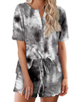 Tie-dye print set-D273