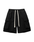 Solid color pocket shorts-D108