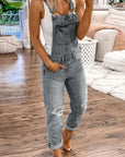 Ripped overalls-D140