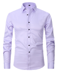 Slim fit simple shirt-D189