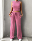 Tank and pants suit-D141