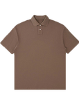 Solid color poloi short -C7