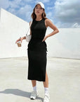 Drawstring dress-D778