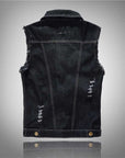 Denim Vest-D682