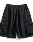 Multi-pocket shorts-D109