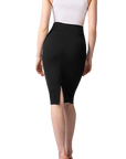 Black slim hip skirt -D144