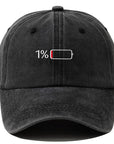 "Low Battery "Baseball Cap-D295