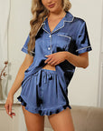 Silk pajamas set-D267
