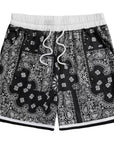Multi-style drawstring shorts-D602