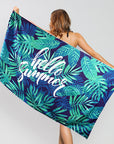 Printed Beach Towel -D247