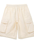 Multi-pocket shorts-D109