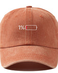 "Low Battery "Baseball Cap-D295