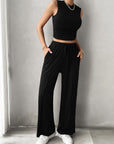 Tank and pants suit-D141