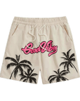 Multi-style drawstring shorts-D602