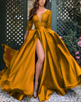 Party evening dress-D709