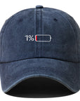 "Low Battery "Baseball Cap-D295
