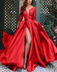 Party evening dress-D709