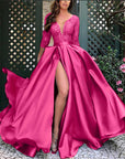 Party evening dress-D709
