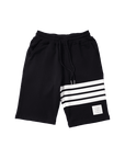 Drawstring striped shorts-D501
