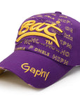 Baseball cap with 3D embroidery-D294