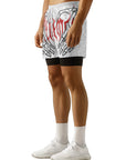 Skeleton shorts-D542