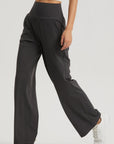 Straight-leg yoga pants-D115
