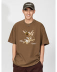 TEE-D570 sencillo estampado ángel | Inspanda