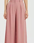 Casual wide-leg pants-D121