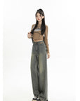 Vintage wide-leg jeans-D811