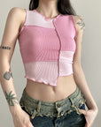 Sexy top vest-D753