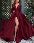 Party evening dress-D709