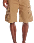 Multi-Pocket Cargo Shorts-D337