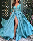 Party evening dress-D709