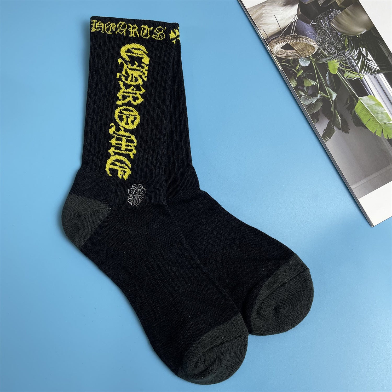 Embroidered stockings-D232