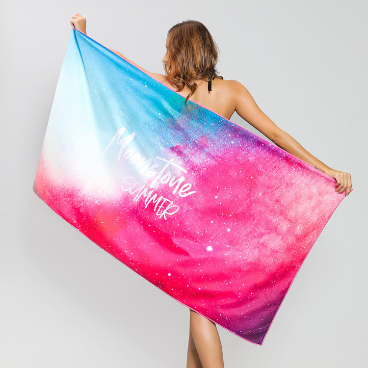 Printed Beach Towel -D247