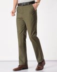 Thin straight pants -D201