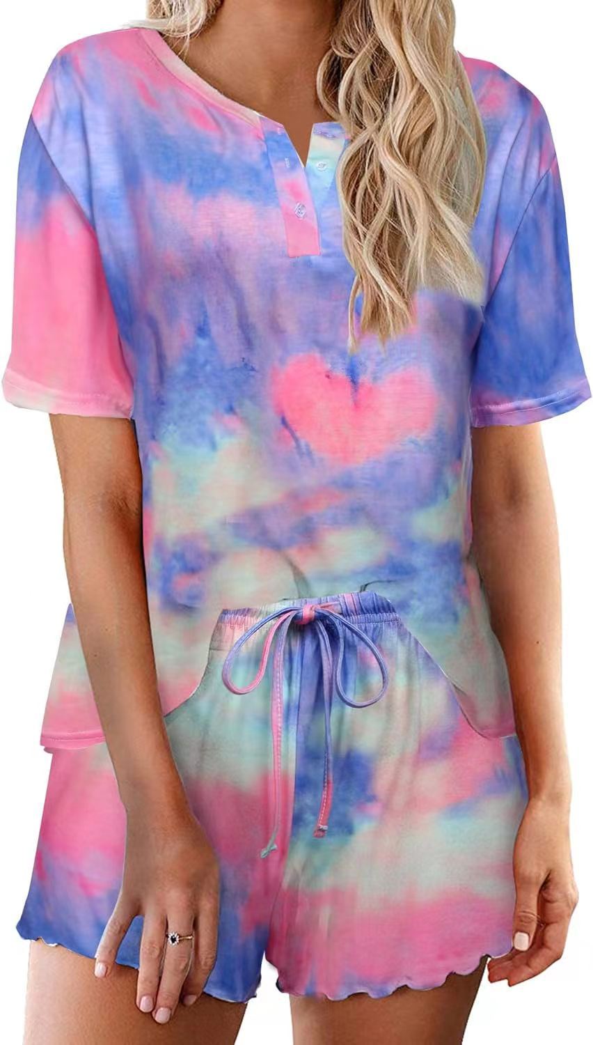 Tie-dye print set-D273