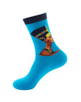 Cartoon mid-tube socks-D236