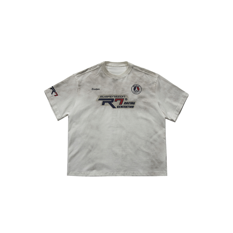 Tie-dye motorcycle print TEE-D513