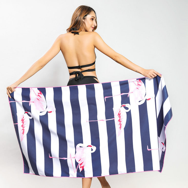 Printed Beach Towel -D247