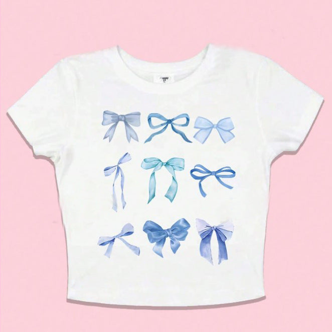 Cartoon element short TEE-D445