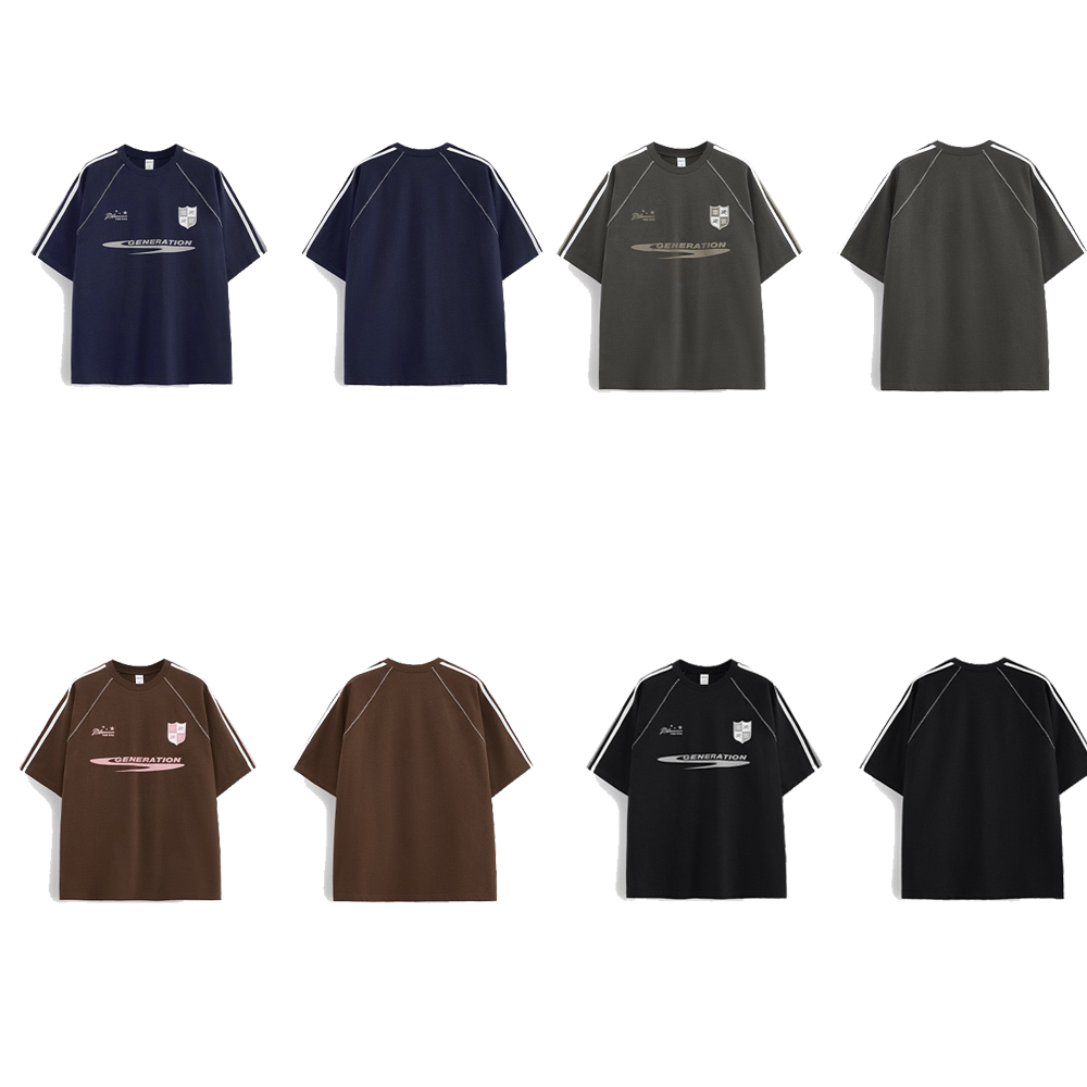 Line jersey style TEE-D521