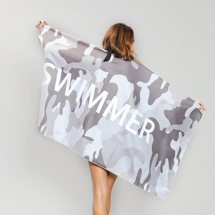 Printed Beach Towel -D247