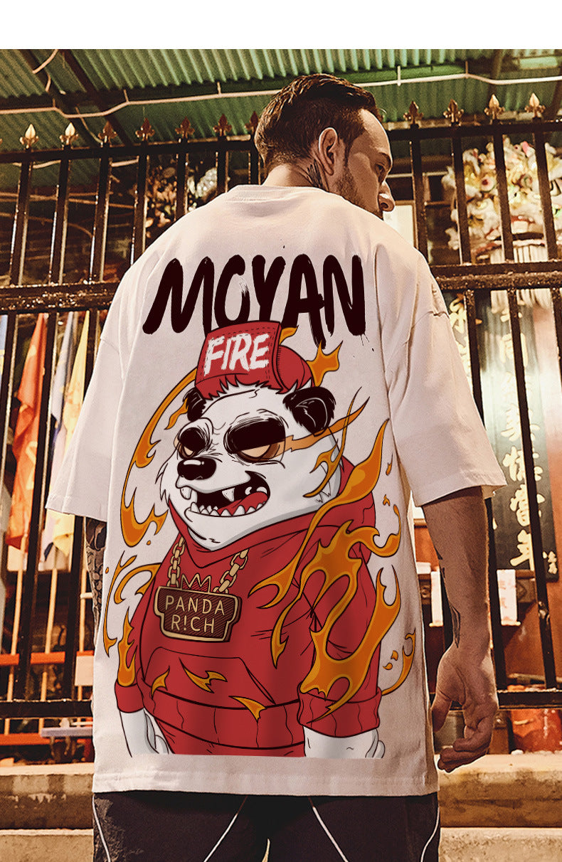 Panda graffiti TEE-D264