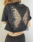 Butterfly shortt TEE-D749