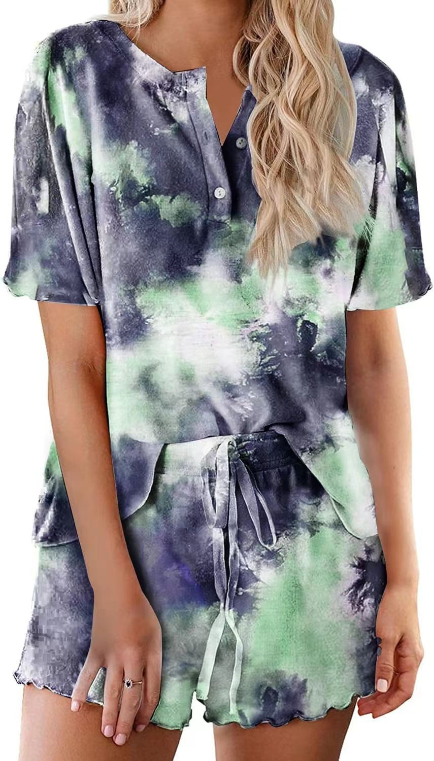 Tie-dye print set-D274