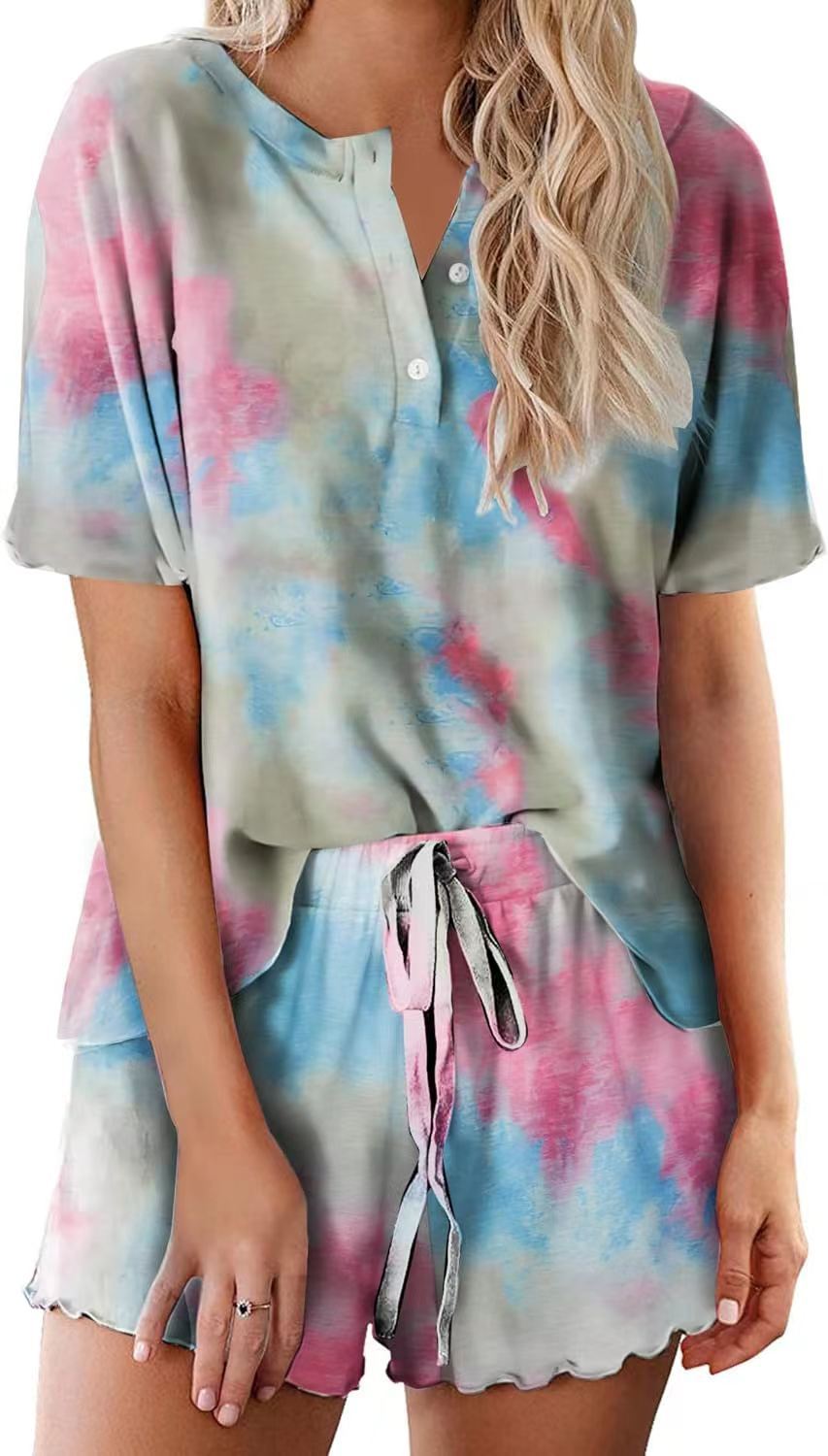 Tie-dye print set-D274