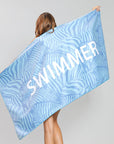 Printed Beach Towel -D247