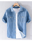 Denim shirt-D192