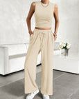 Tank and pants suit-D141